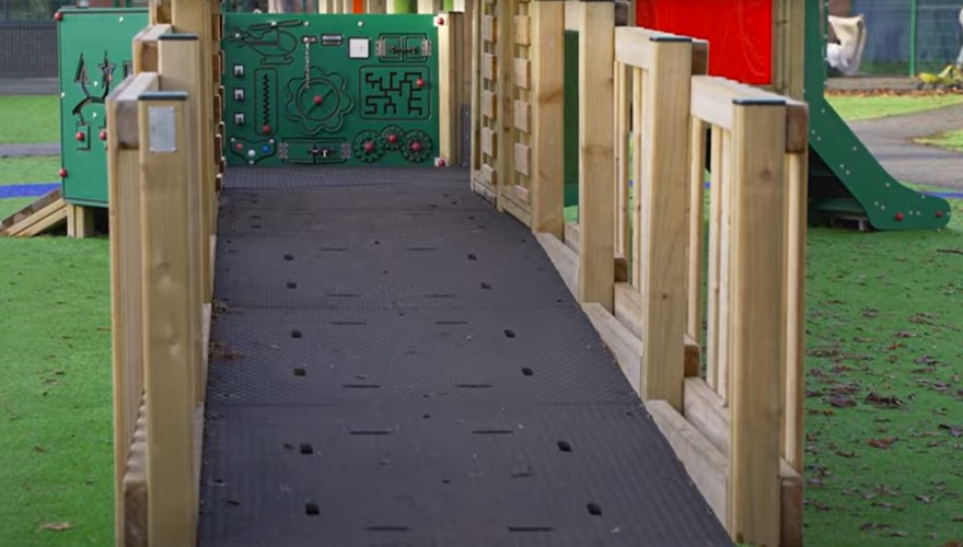 New outdoor play area