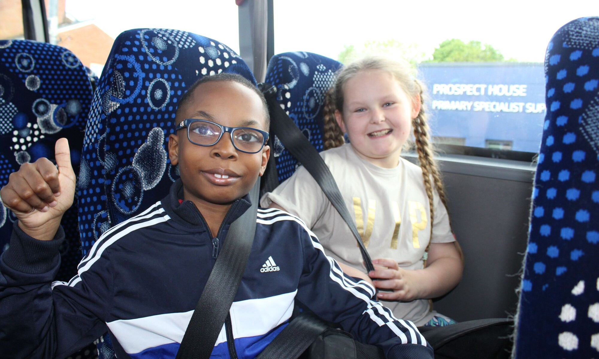 Prospect House Primary School - students on a school trip